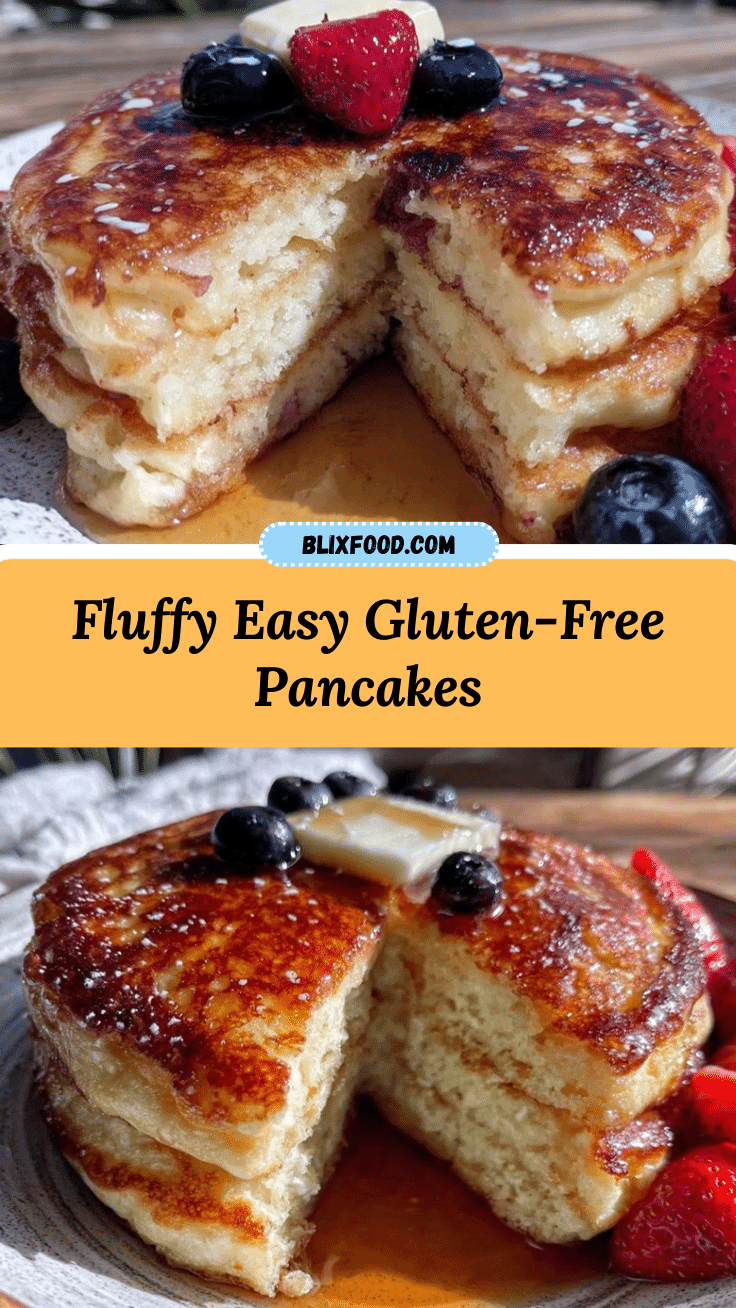 fluffy gluten-free pancakes recipe