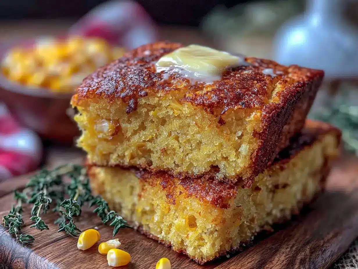 fluffy southern buttery cornbread preparation steps