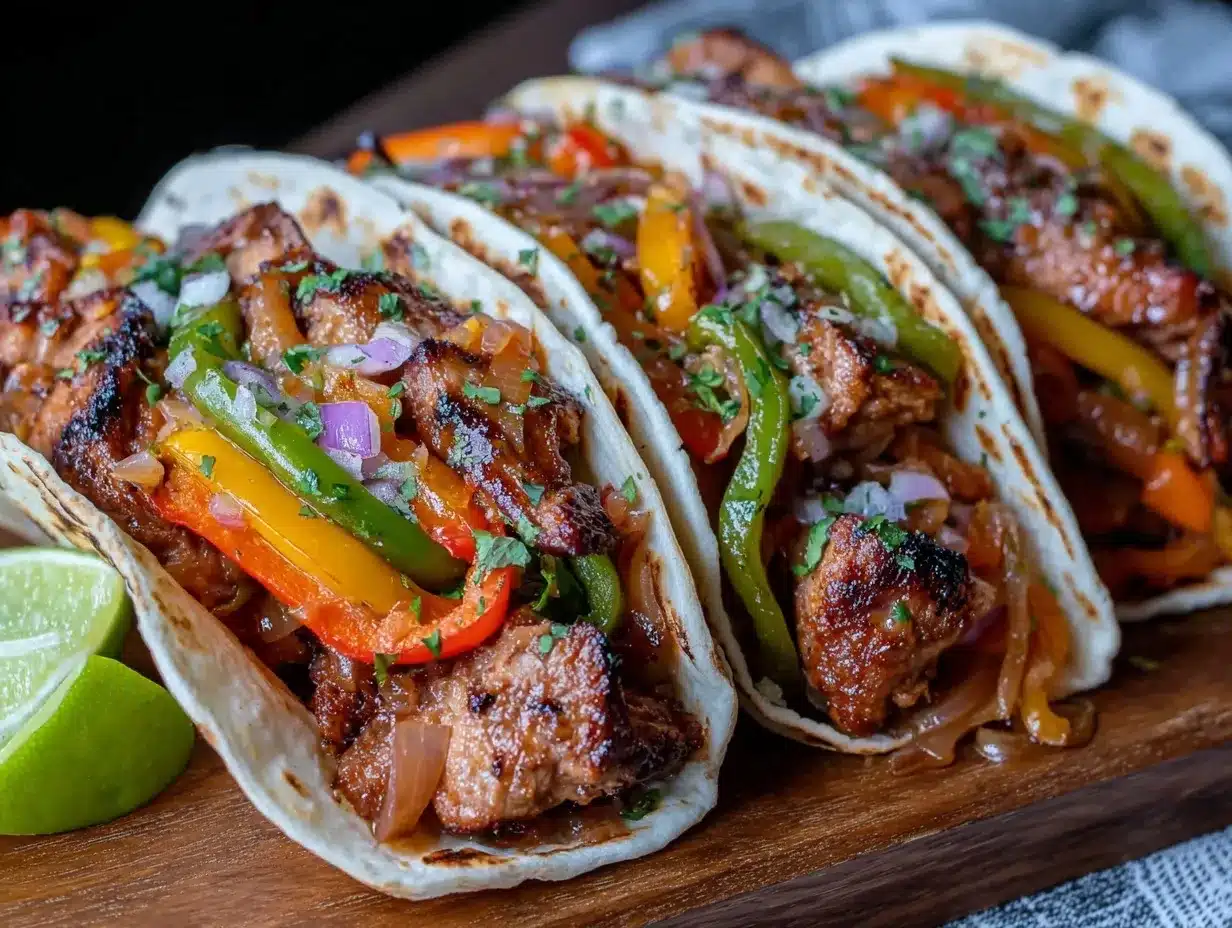 freezer chicken fajitas preparation steps