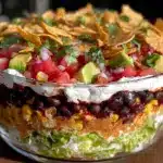 fresh seven layer salad - featured image