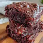 fudgy gluten-free brownies - featured image