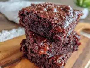 fudgy gluten-free brownies - featured image