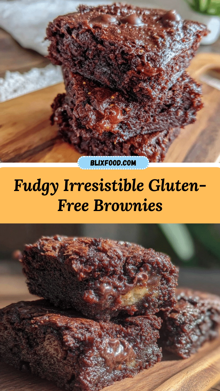 fudgy gluten-free brownies recipe