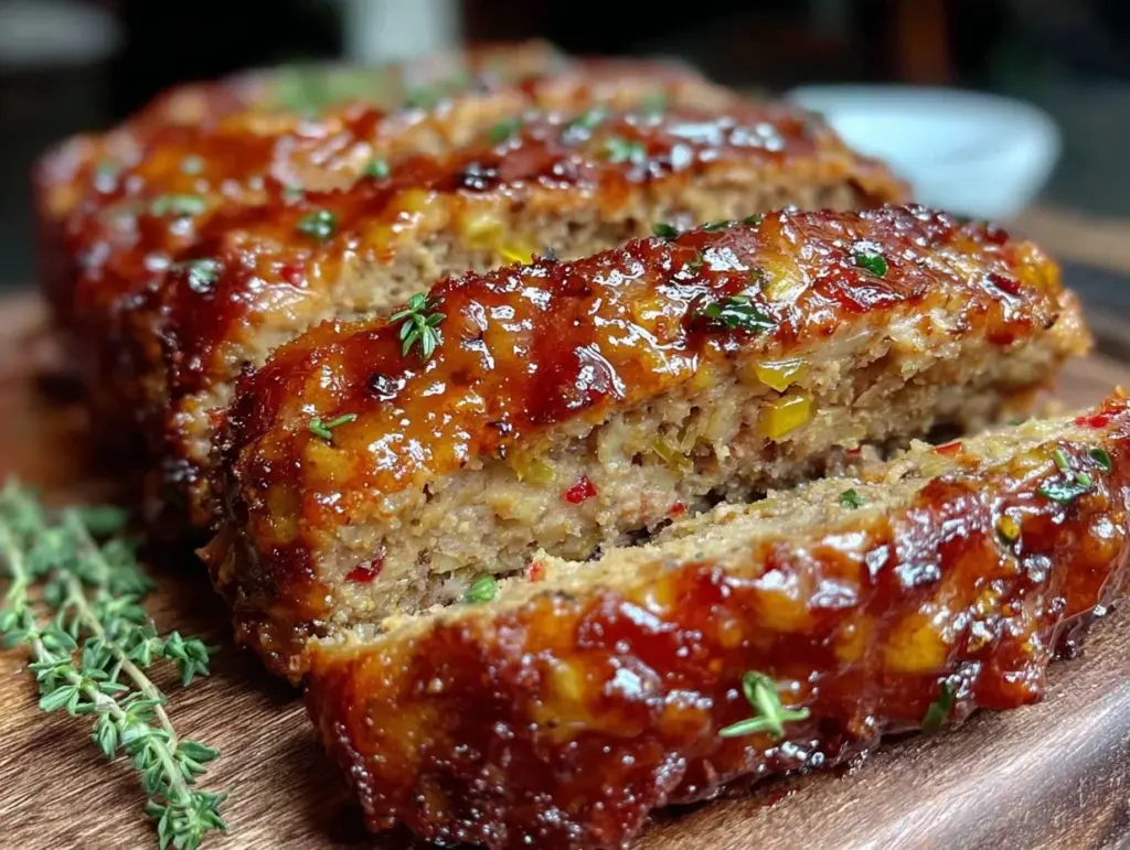 healthy diabetic-friendly meatloaf - featured image
