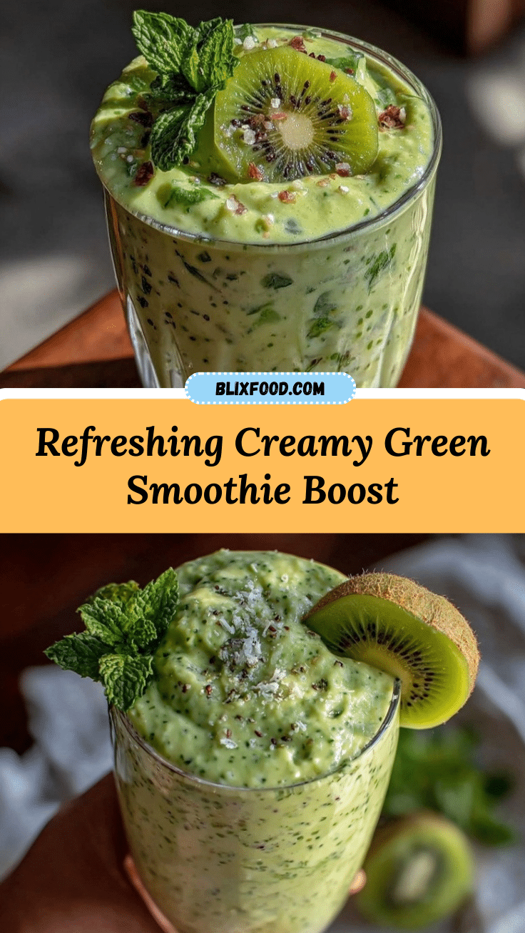 healthy green smoothie boost recipe
