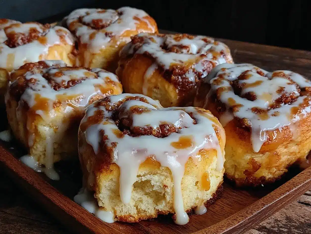 heart-shaped cinnamon rolls preparation steps