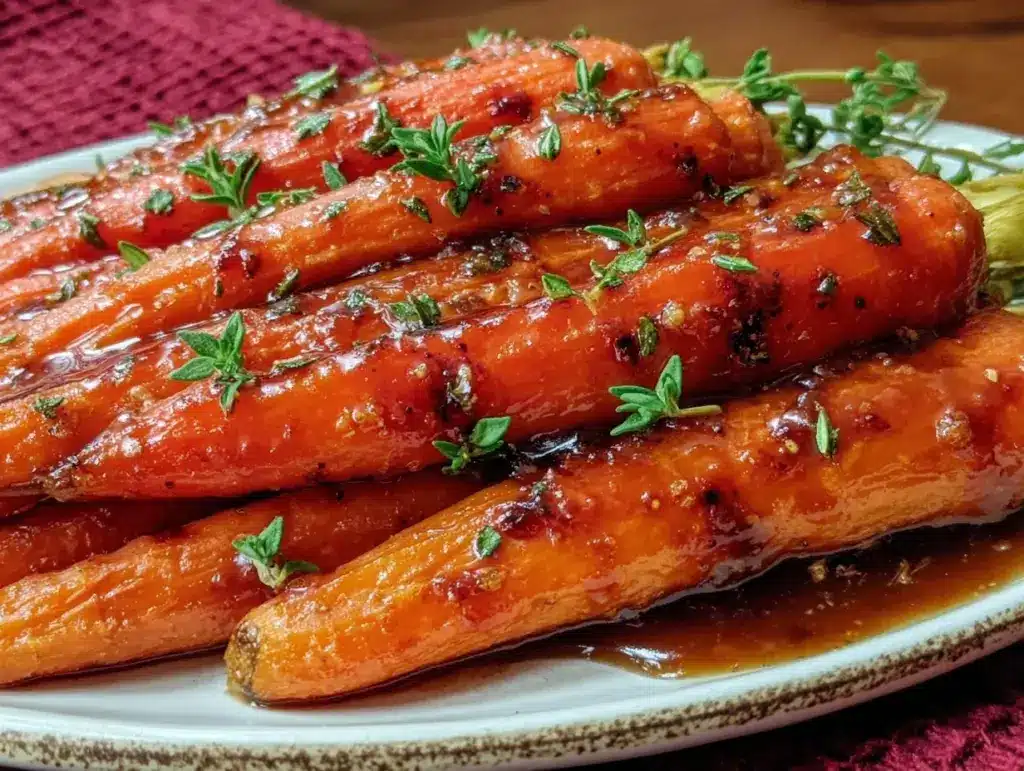honey glazed carrots - featured image