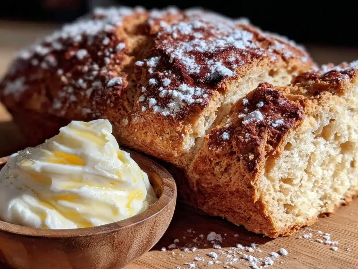 Irish soda bread recipe preparation steps