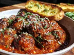 Italian freezer meatballs - featured image