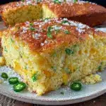 jalapeño cornbread with cheddar cheese crunch - featured image