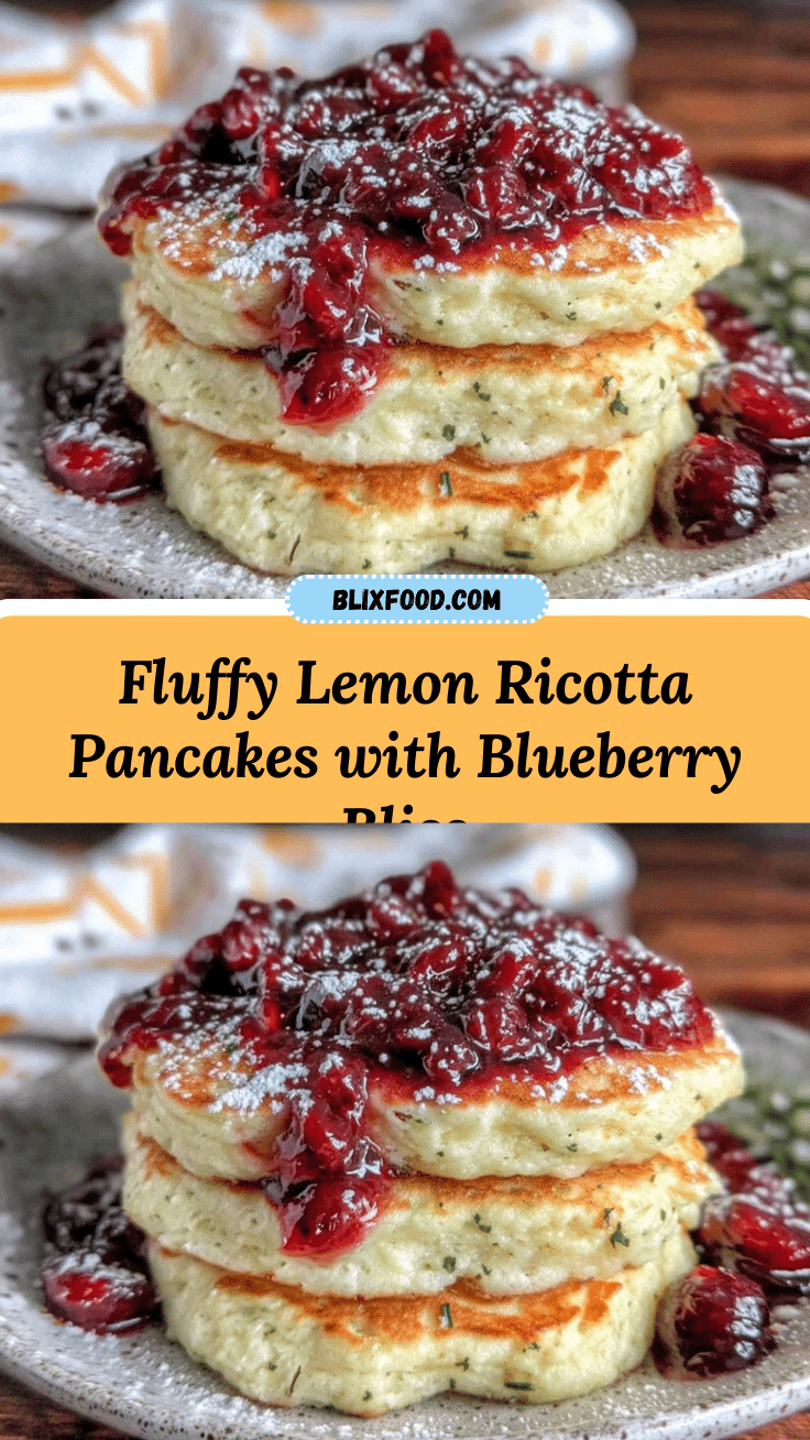lemon ricotta pancakes recipe