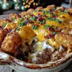loaded tater tot casserole - featured image