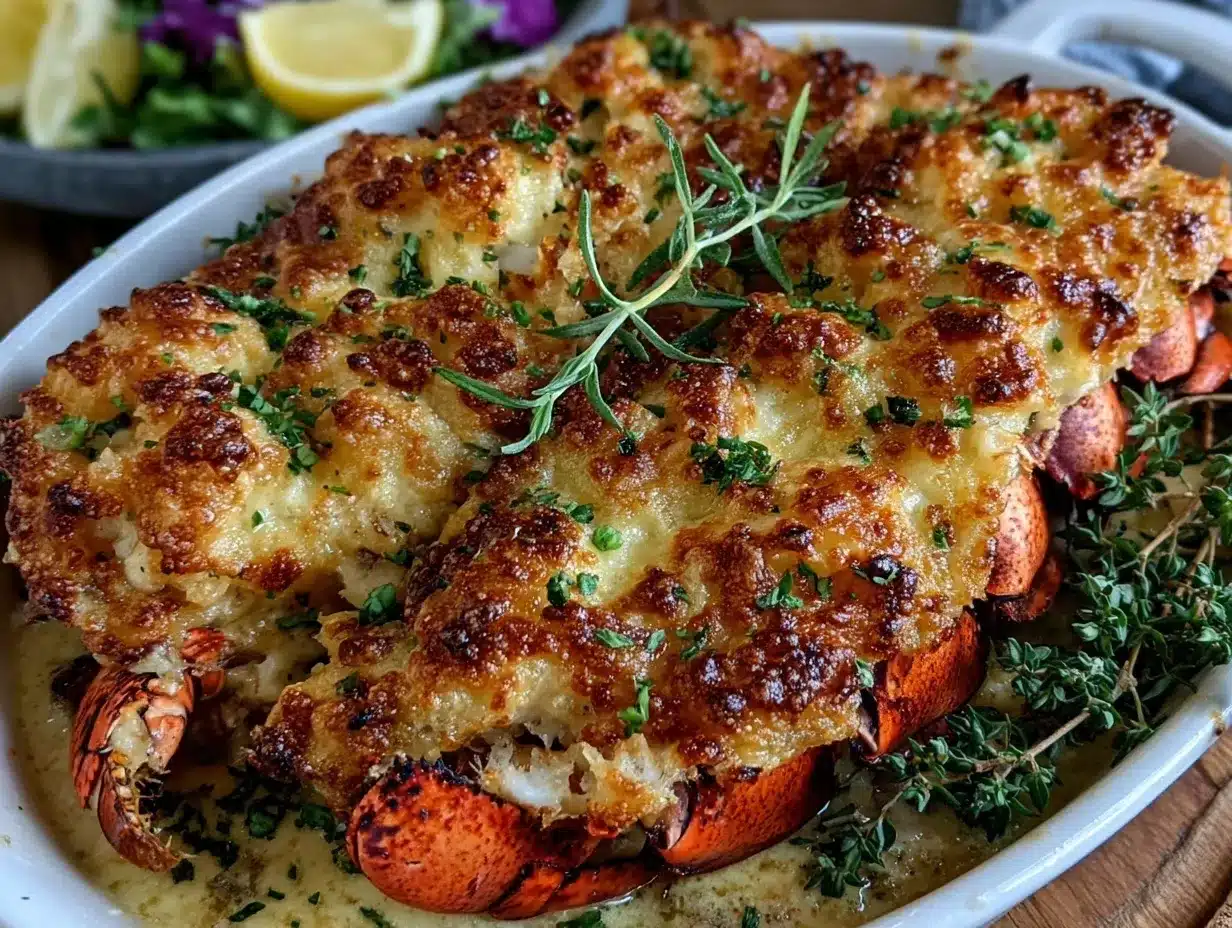 Lobster Thermidor recipe preparation steps