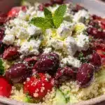 Mediterranean quinoa bowl - featured image
