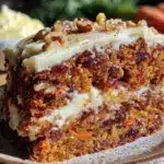moist carrot cake recipe - featured image