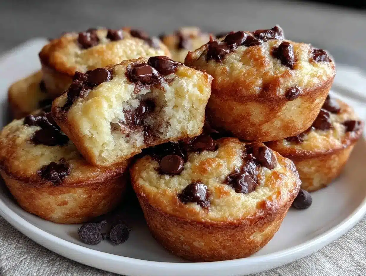 moist chocolate chip muffins preparation steps