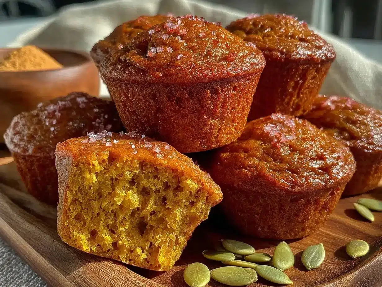 moist spiced pumpkin muffins preparation steps