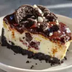 no bake Oreo cheesecake - featured image