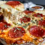 pepperoni pizza dip - featured image