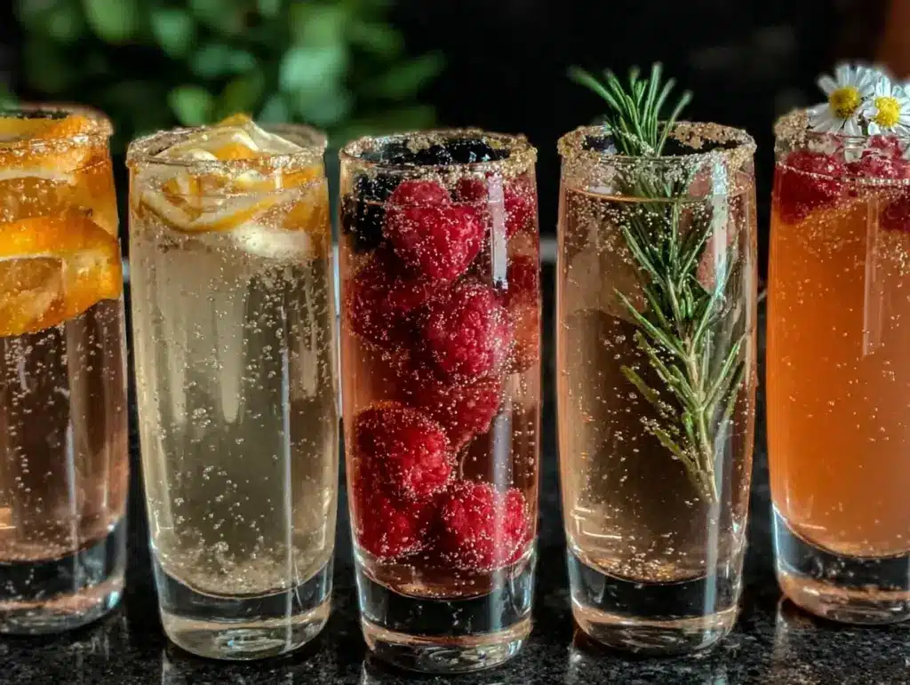 perfect champagne cocktails - featured image