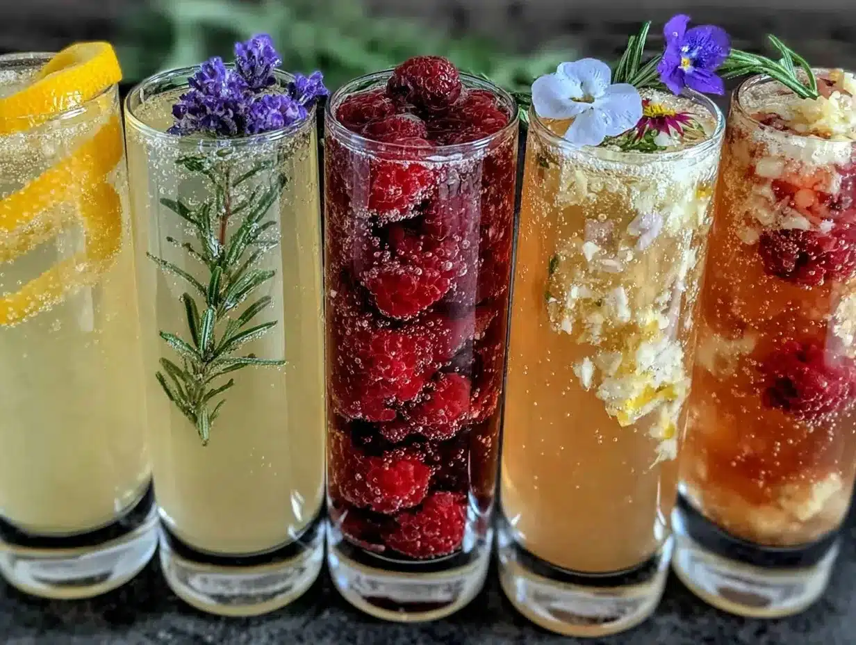 perfect champagne cocktails preparation steps