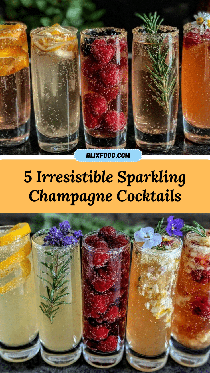 perfect champagne cocktails recipe