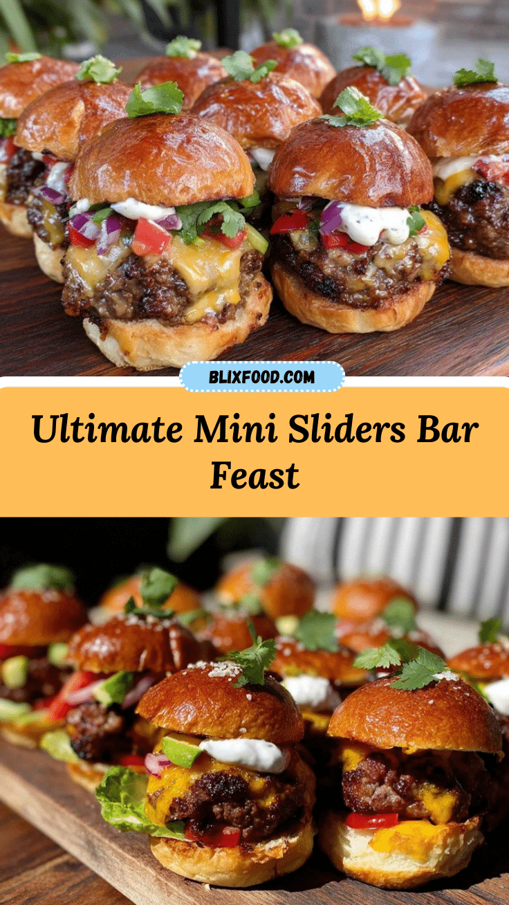 perfect mini sliders bar recipe