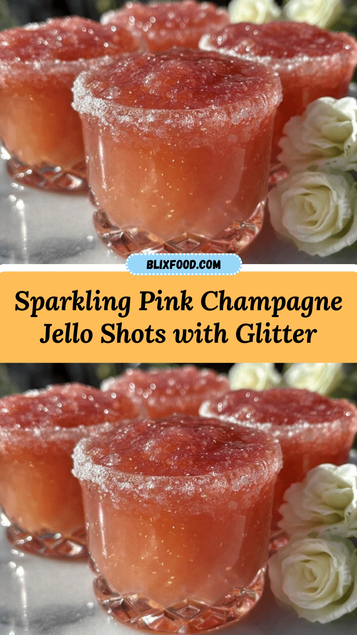 pink champagne jello shots recipe