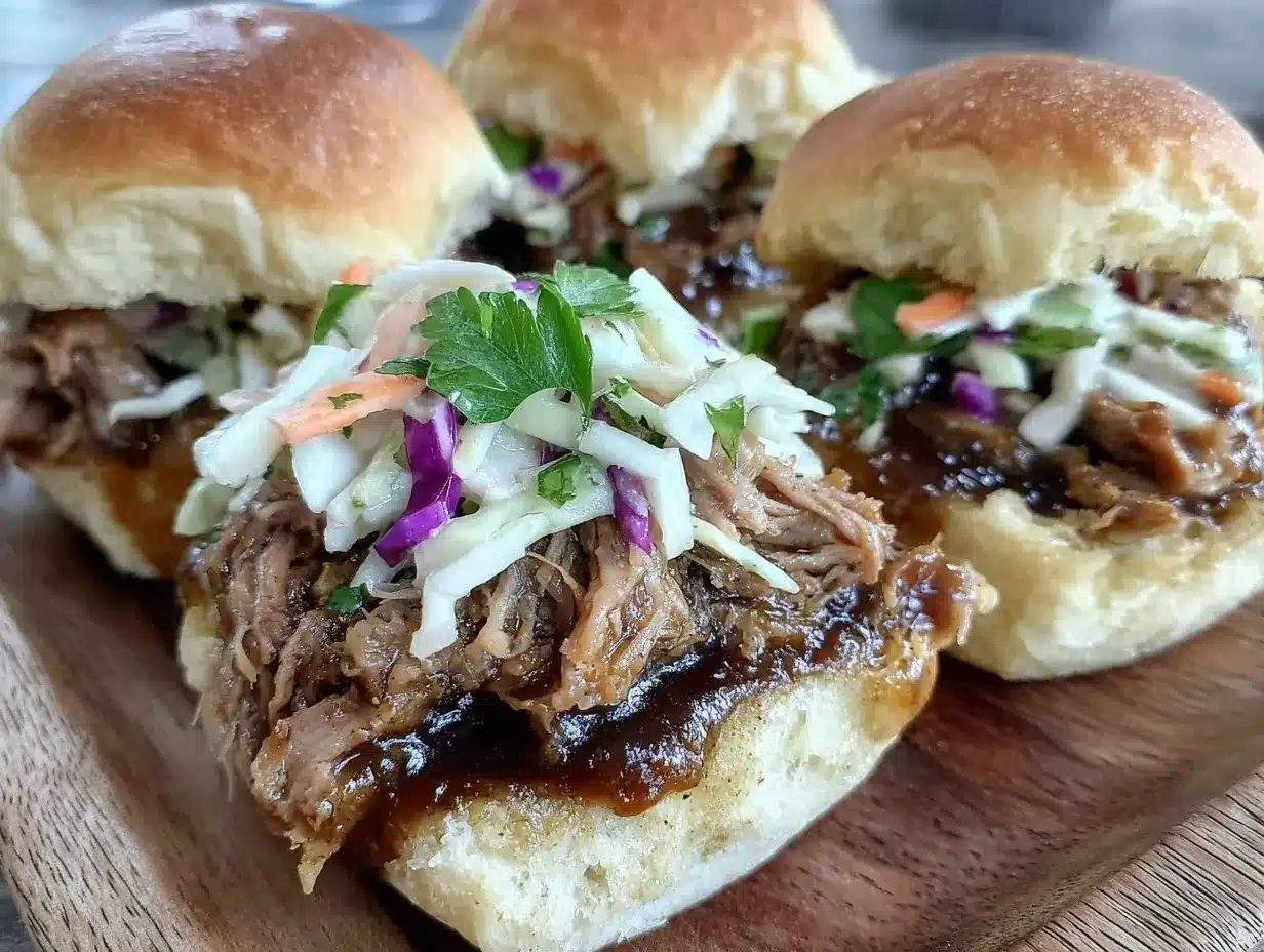 pulled pork sliders preparation steps