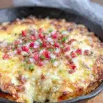 queso fundido with roasted poblano peppers - featured image