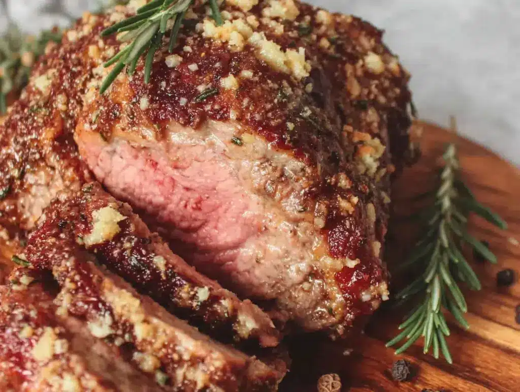 roasted leg of lamb - featured image