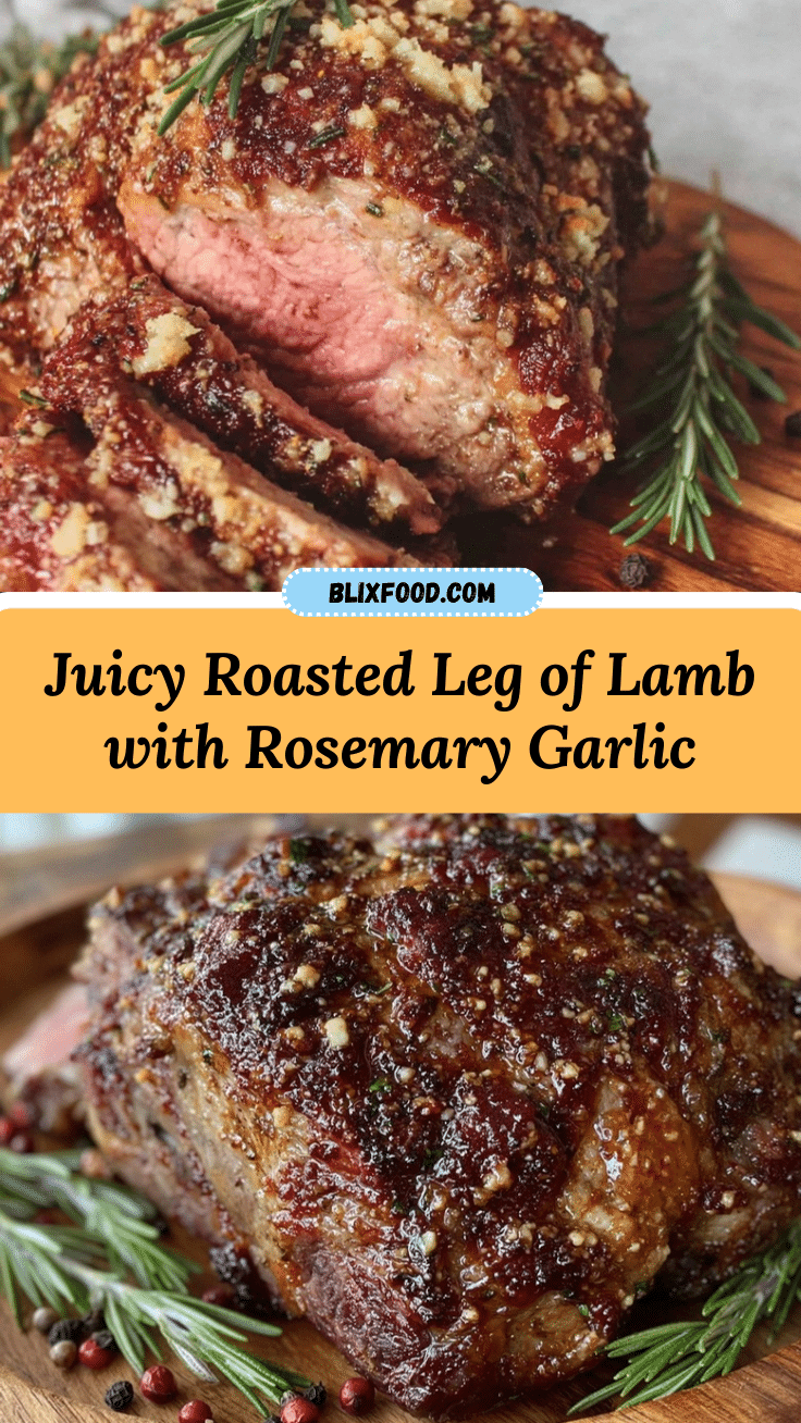 roasted leg of lamb recipe