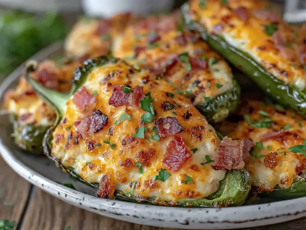 savory stuffed jalapeños - featured image