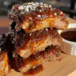 slow cooker bbq ribs - featured image