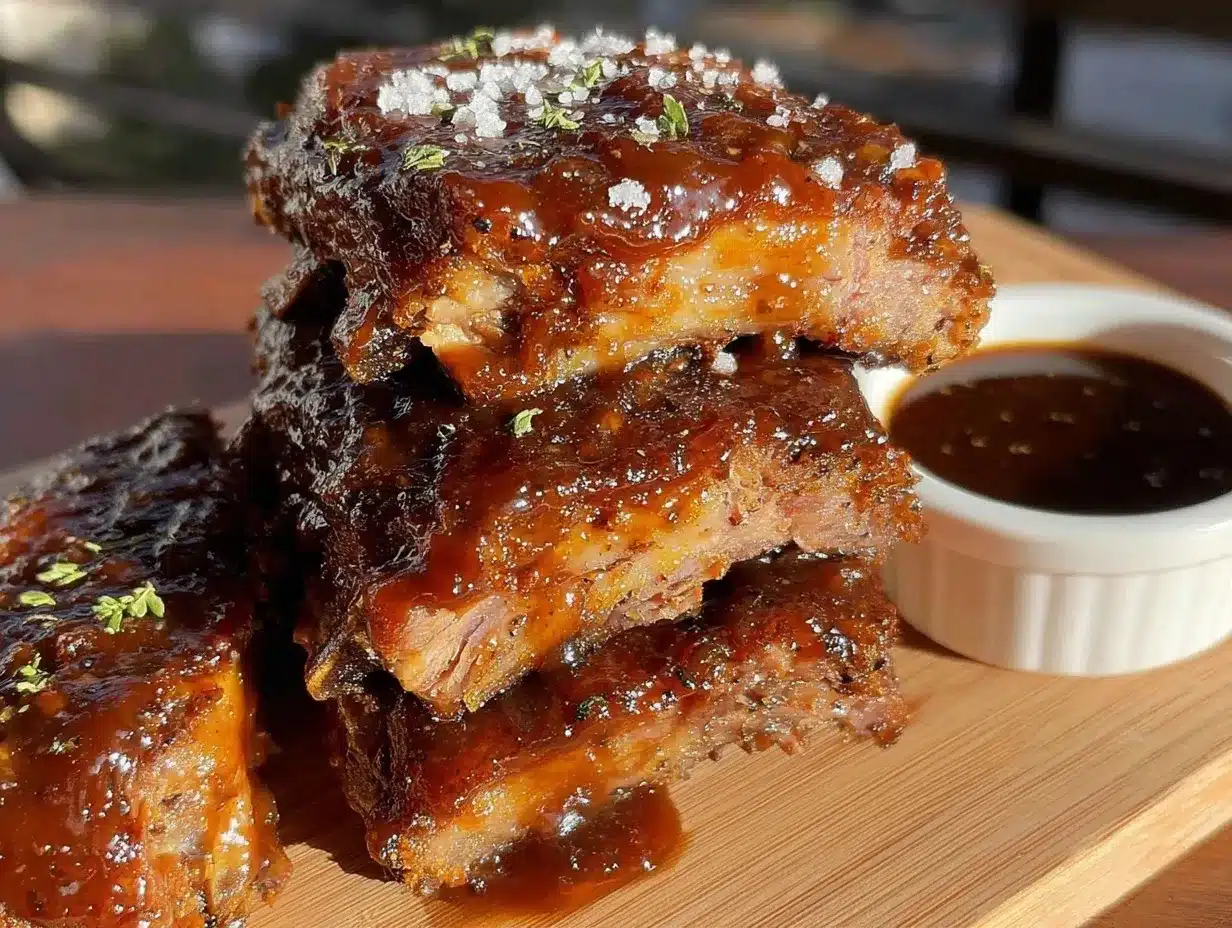 slow cooker bbq ribs preparation steps