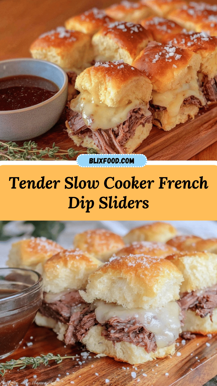 slow cooker french dip sliders recipe