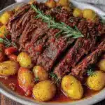 slow cooker pot roast recipe - featured image