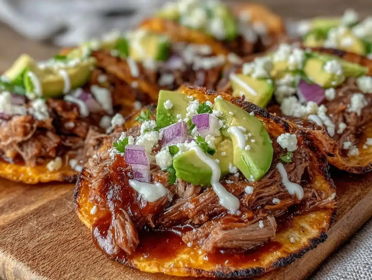 slow cooker pulled pork tacos preparation steps