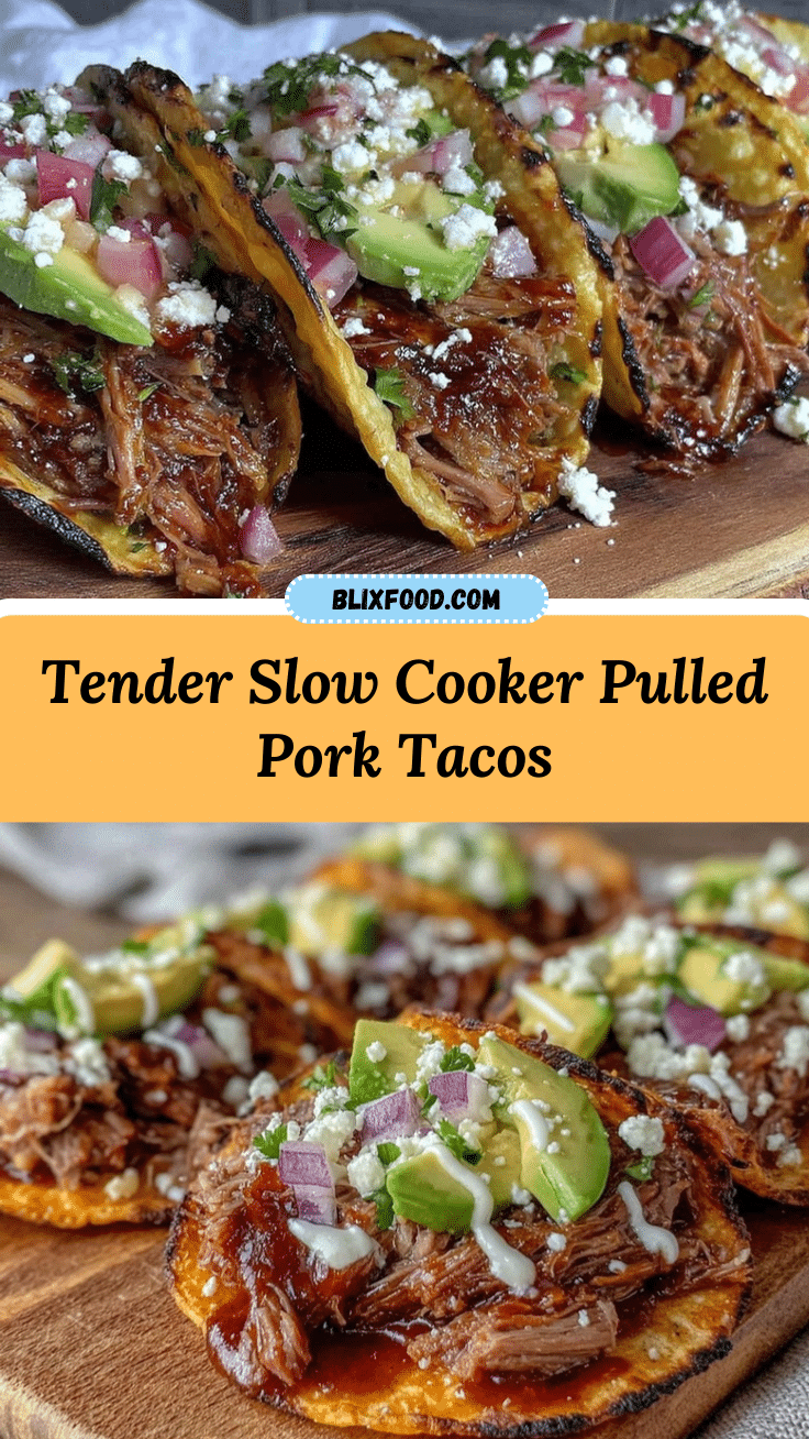 slow cooker pulled pork tacos recipe