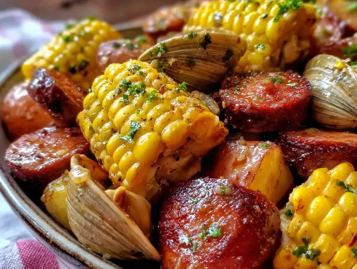 stovetop clam bake recipe preparation steps