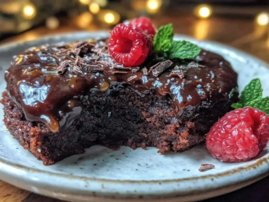 sugar-free chocolate cake - featured image