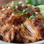 tender slow cooker carnitas - featured image