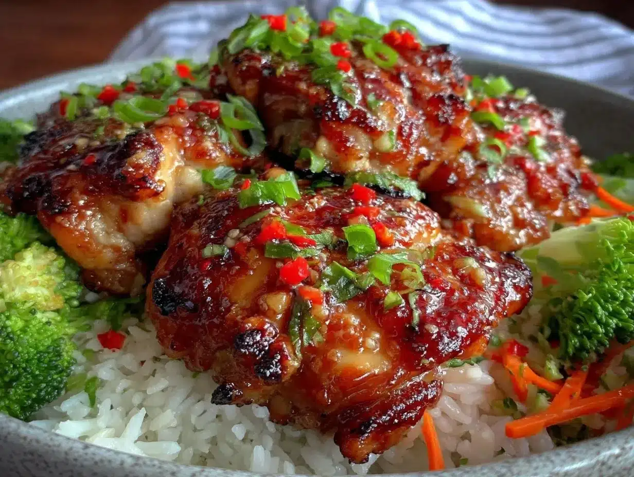 teriyaki chicken meal prep preparation steps