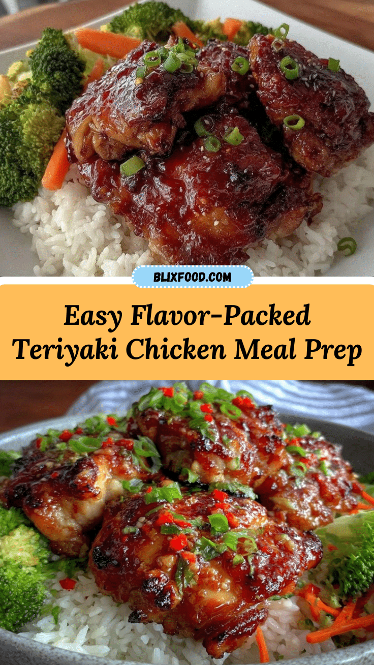 teriyaki chicken meal prep recipe