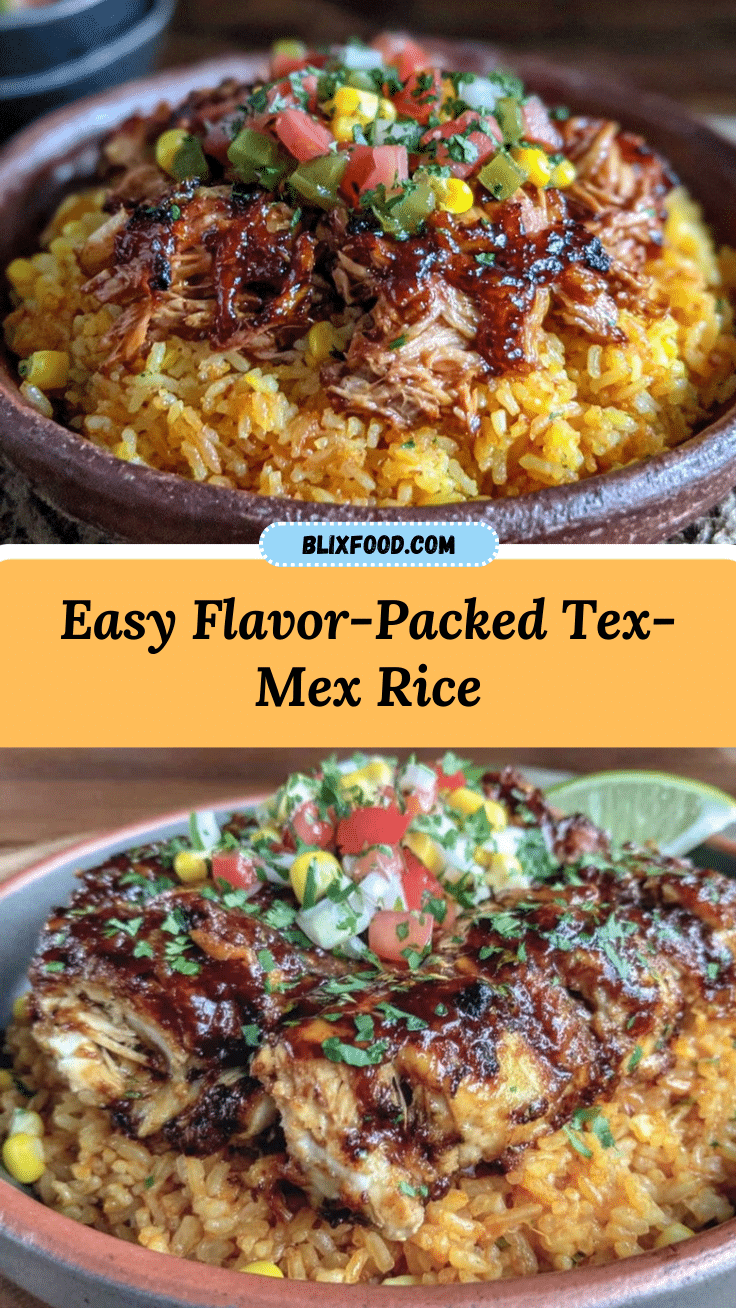 Tex-Mex rice with smoky chipotle chicken recipe