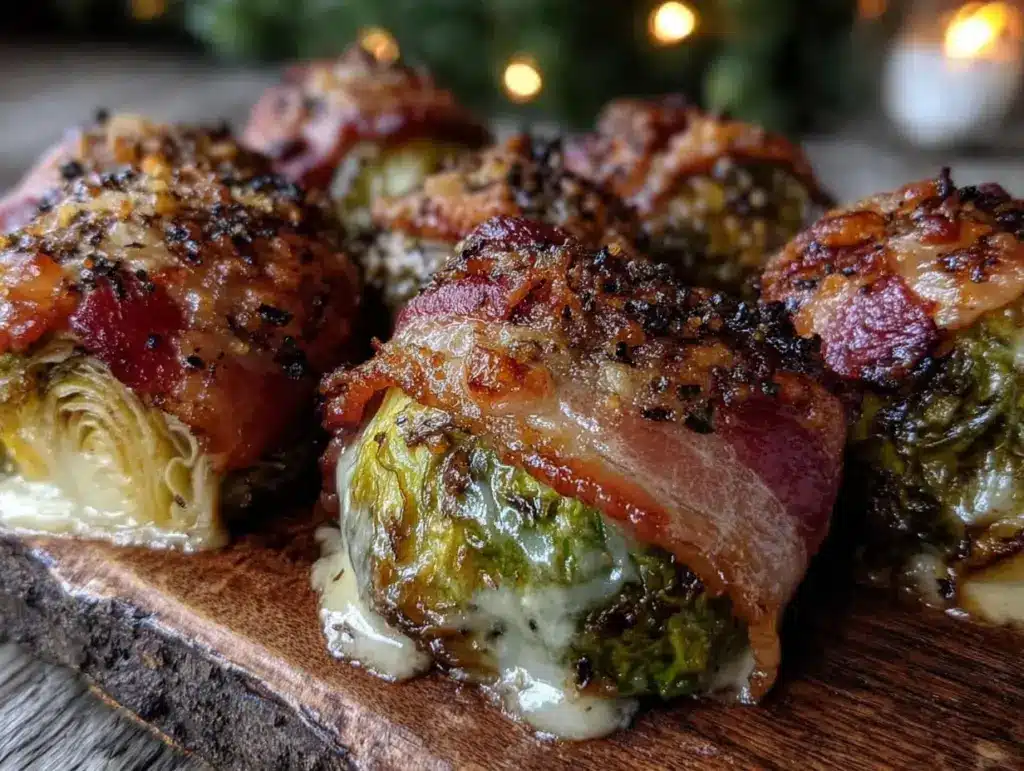 bacon-wrapped cabbage wedges - featured image
