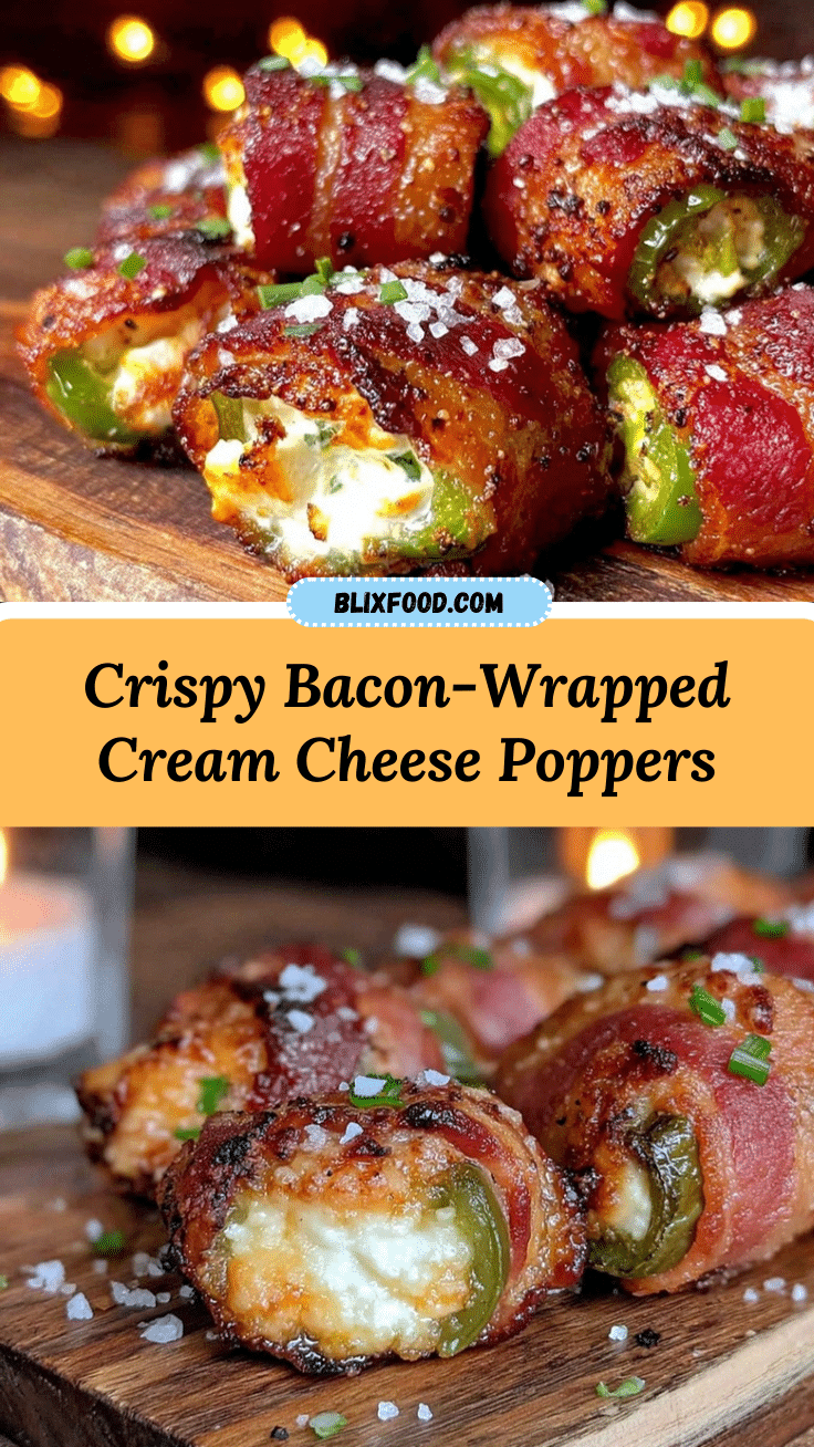bacon-wrapped cream cheese jalapeño poppers recipe