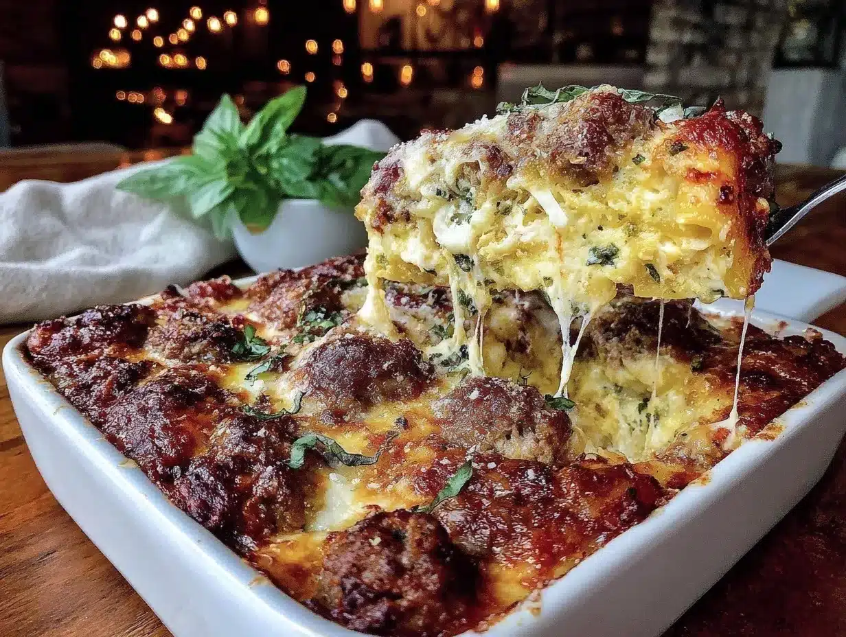 baked ziti with italian sausage preparation steps