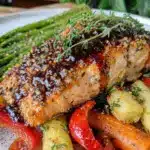 balsamic glazed salmon - featured image