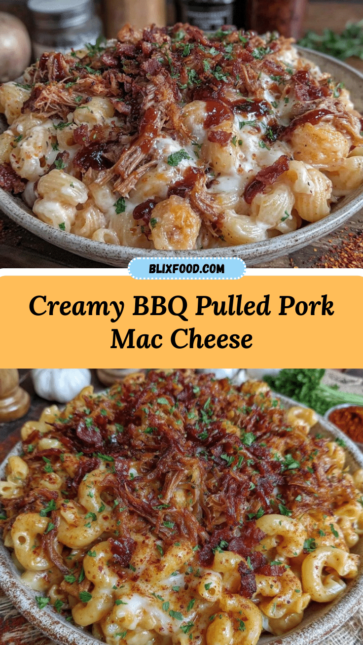 BBQ pulled pork mac and cheese recipe